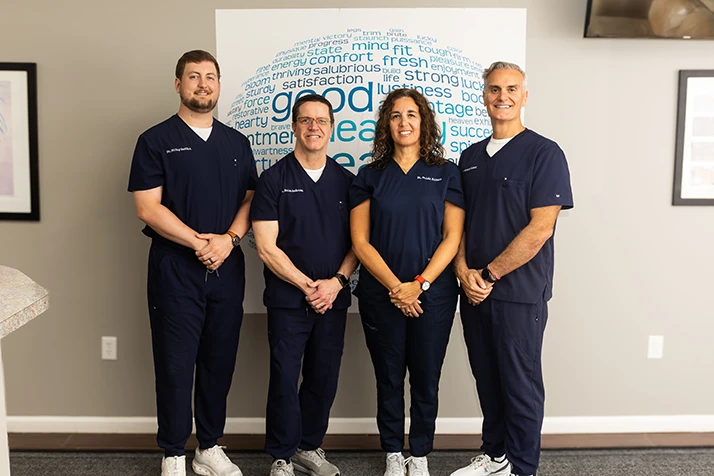 Chiropractor Louisville KY Massimo Bianco, Frida Bianco, Brian Anderson, Riley Sadler